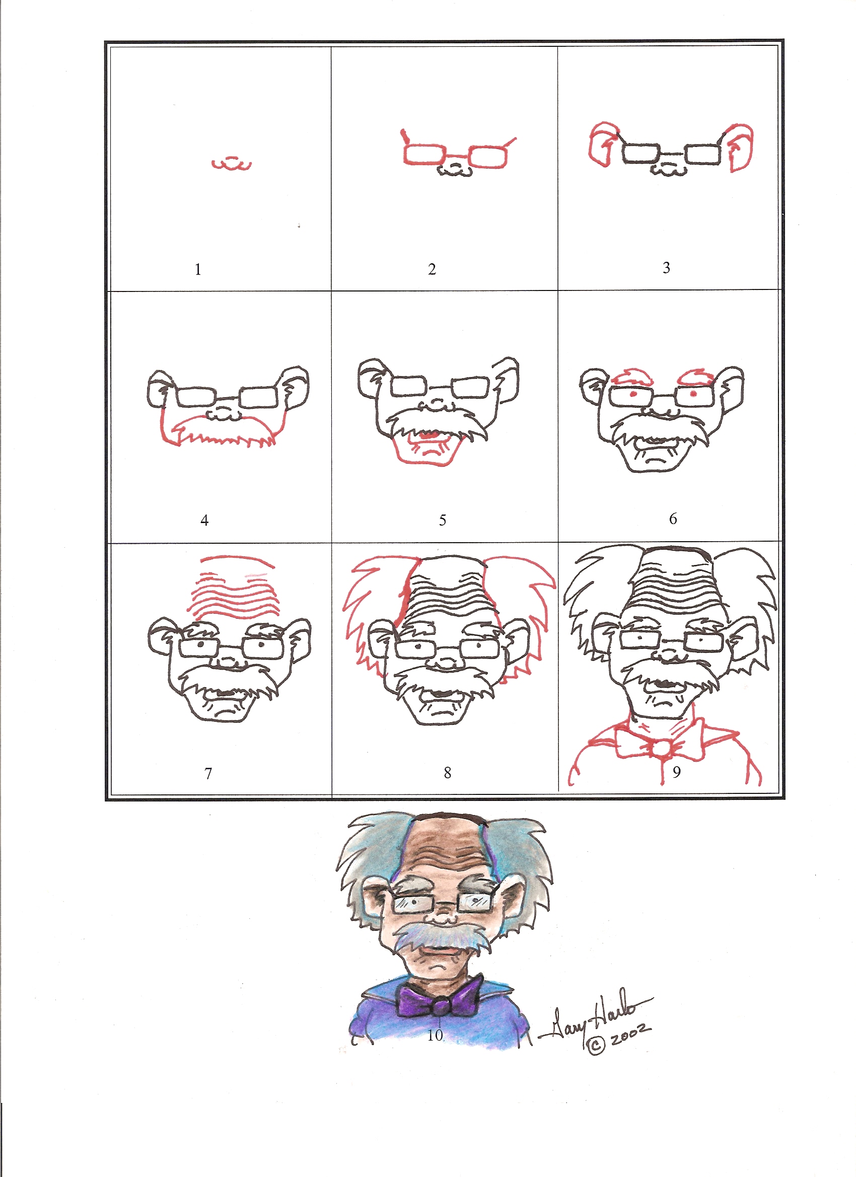 Gary Harbo - How to Draw a Cartoon Character